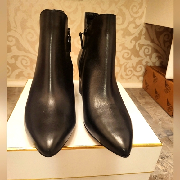 Cole Haan Shoes - Cole Haan Black Ankle Booties with Pointed Toe